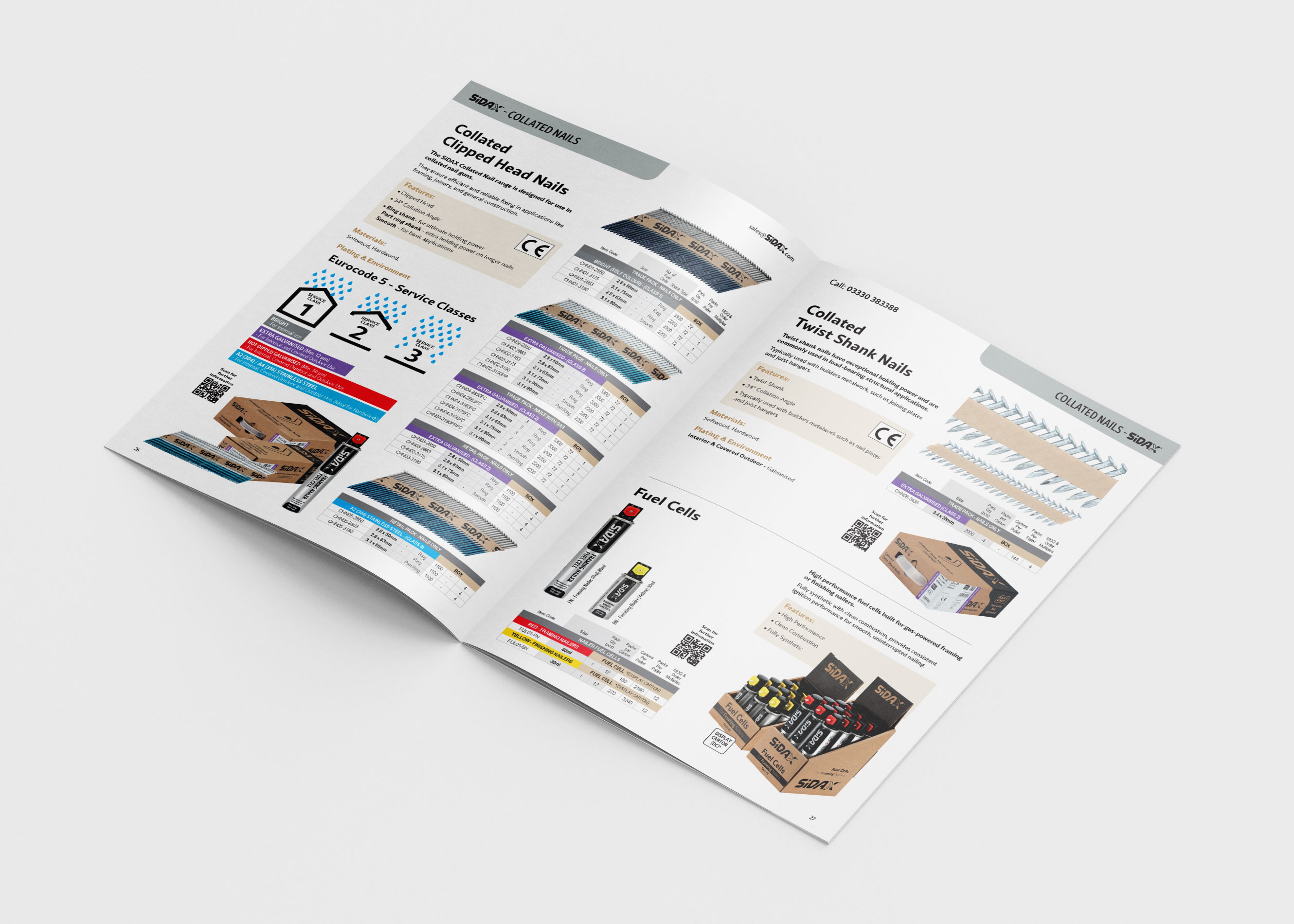 SiDAX brochure product detail pages